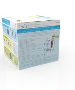 Kiinde Twist Pouch Direct-Pump Direct-Feed Twist Cap Breast Milk Storage Bags for Pumping, Freezing, Heating and Feeding, Pre-Sterilized, 6 Ounce, Pack of 40 6oz 6 Ounce (Pack of 40) 27 81hvf4dwqnL