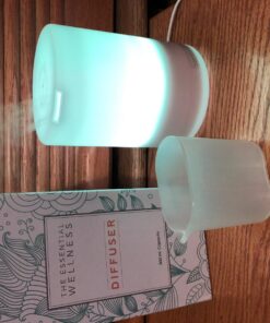 Essential Oil Diffuser Humidifier (300 ml) BPA Free Air Diffusers for Essential Oils - Light Therapy & Aromatherapy Diffuser Air Humidifier - Auto Shut Off with 4 Timer Settings & 7 Mood Color Lights 49 81hviTwnKvL 1