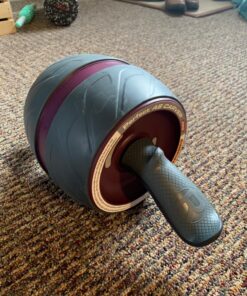 Perfect Fitness Ab Carver Pro Roller Wheel With Built In Spring Resistance, At Home Core Workout Equipment, Red 29 81hwXPxiTJL