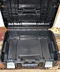 DEWALT TSTAK II Tool Box, 13 Inch, Flat Top, Holds Up To 66 lbs, Flexible Platforms for Stacking (DWST17807) 1 Count (Pack of 1) Flat Top Toolbox 49 81hxdd9wLJL