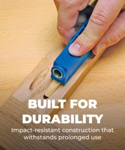 Kreg MKJKIT Mini Jig Kit - Simple, Compact Kreg Pocket-Hole Jig - Create Strong Joints Without Glue - For Tight Spaces & Small Projects - Unlimited Material Thickness 26 81hxhiggj5L
