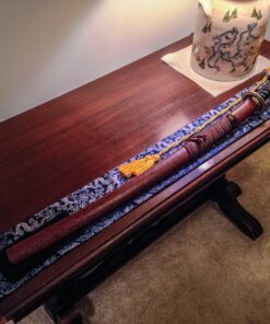 MN Sword Samurai Swords Clay Tempered by 1095 Carbon Steel Folded 15 Times 85 81hyAb8KrYL