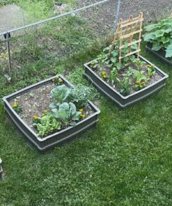 Lifetime 60069 Raised Garden Bed Kit, 4 by 4 Feet, Pack of 3 49 81hyROAnLqL