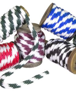 Ravenox Solid Braid Utility Rope | Made in the USA | All Purpose Solid Braid MFP Derby Cord for Crafts, Sports, Landscaping, Horse Tack, Pets & Décor | Dozens of Colors & Diameters of Rope by the Foot 3/8 Inch x 1000 Feet Black 14 81i0I3O8URL