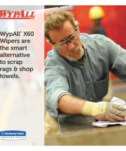 WypAll 34015 X60 Cloths, BRAG Box, White, 12 1/2 x 16 7/8 (Box of 180) 15 81i0xUAD4lL