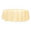 Lenox Laurel Leaf 70" Round Tablecloth, Ivory 70" 24 81i2 SiINSL