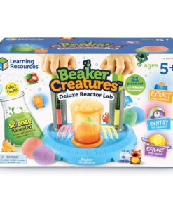 Learning Resources Beaker Creatures Deluxe Liquid Reactor Super Lab, 21 Piece Set with 4 Creatures, STEM Science Toy, Ages 5+, Multicolor (LSP8586-AMZ) 6 81i2tSX6 eL