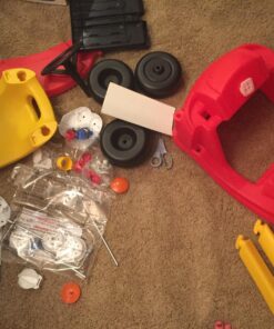 Little Tikes Cozy Coupe 30th Anniversary Car, Non-Assembled, Standard Packaging, Multicolor , 29.5 x 16.5 x 33.5 inches 45 81i3YetP21L