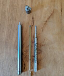 PicoPen Ti -Titanium Mini Ballpoint Pen with Magnetic Keychain Holder, Black Ink Medium Point Pocket Pen for Writing, Bullet Journaling, Taking Notes in Office, Business, and Everyday Carry 35 81i44aqESrL