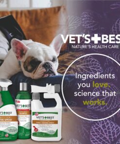 Vet’s Best Flea & Tick Advanced Strength Dog Shampoo - Dog Flea and Tick Treatment - Plant-Based Formula - Certified Natural Oils - 12 oz 19 81i5wAw5mjL 3
