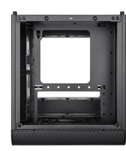 Thermaltake Core V1 SPCC Mini ITX Cube Gaming Computer Case Chassis, Interchangeable Side Panels, Black Edition, CA-1B8-00S1WN-00 97 81i69 lHOL