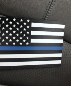Magnet Me Up Thin Blue Line American Flag Magnet Decal, 4x6 Inch, Heavy-Duty Automotive Magnet for Car, Truck, SUV, Show Your Support for Police and Law Enforcement Officers, Made in The USA 32 81i6n0Ou2L