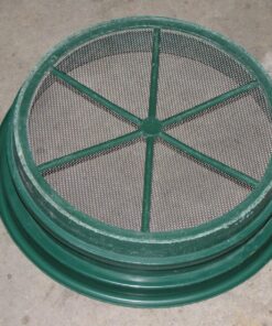 SE 13 1/4 Inch Stackable Classifier Gold Prospecting Pan Set - Includes 1/2" 1/4" 1/8" 1/12" and 1/20" Stainless Steel Mesh Sifting Pans, Green, 5 Pack 5 Pieces 34 81i77uGHYqL