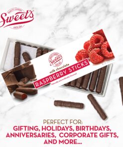 Sweet Candy Company Raspberry Milk Chocolate Sticks 10 Ounce 10 Ounce (Pack of 1) 15 81i90dJv7LL