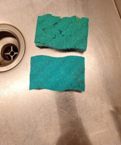 O-Cedar Scrunge Multi-Use (Pack of 6) Non-Scratch, Odor-Resistant All-Purpose Scrubbing Sponge Safely Cleans All Hard Surfaces in Kitchen and Bathroom, 6 Count (Pack of 1), Blue 6 Count (Pack of 1) 44 81iASALObOL