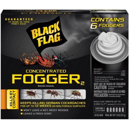 Black Flag Indoor Fogger, Pack of 6 1 Pack