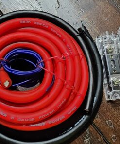 SoundBox PK0-17, 0 Gauge Amp Kit Power Amplifier Install Wiring Cables - 7500W 26 81iBwZ2sjWL
