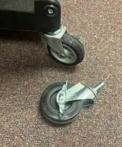 Olympia Tools 85-188 Pack-N-Roll Folding Collapsible Service Cart, Black, 50 Lb. Load Capacity per Shelf 150LB 66 81iEfKsf2qL