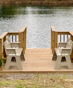 Premiere Products 5RCATA Tan Convert A Bench, Approximate Size: Table 27" H x 14" D 31" H x 58" L Seat 17" H x 14" D Weighs 38 lbs 43 81iFR NAWGL