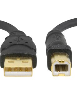 Mediabridge™ USB 2.0 - A Male to B Male Cable (10 Feet) - High-Speed with Gold-Plated Connectors - Black - (Part# 30-001-10B) 10 Feet 8 81iG36dq8iL