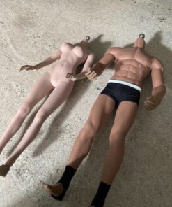 HiPlay 12 Inch Female Seamless Action Figures-Realistic Full Silicone Body Suntan Skin & Stainless Steel Skeleton-1/6 Scale Super Flexible Female Figure Dolls for Arts/Drawings/Photography (S12D) S12D 22 81iGH7Jrj0L