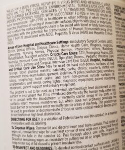Super Sani-Cloth Germicidal Disposable Wipe - Fast 2-Minute Contact Time, Great for High-Touch Surfaces and Devices - Large Canister, 6 in. x 6.75 in. 160 Count (Pack of 1) 50 81iGefQ 8tL