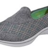 Skechers Women's Go Walk 4 Kindle Slip-On Shoe 6 Wide Grey 4 81iH62cR6oL