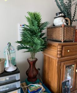 Nearly Natural 6661 Areca Palm with Urn Silk Plant,Green,35" x 12" x 12" 25 81iHW8GizTL