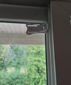 Sliding Door Lock for Child Safety - 2 Pack Grey/White White 35 81iIbwQaCqL