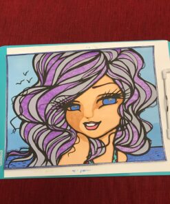 Sweet & Simple Whimsy Girls: Mermaids and More to Color 105 81iKk 92uyL
