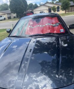 Plasticolor 003705R01 Dodge Red Windshield Sunshade 21 81iLevWZHKL