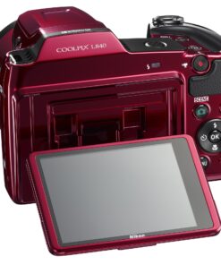 Nikon COOLPIX L840 Digital Camera with 38x Optical Zoom and Built-In Wi-Fi (Red) Red Base 33 81iMHp5igfL