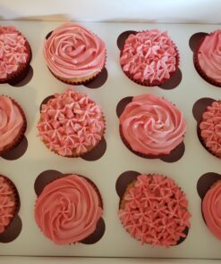 Kootek 32-Piece Piping Bags and Tips Set with 24 Icing Piping Tips, 2 Reusable Pastry Bags 12 Inch, Reusable Piping Icing Bags and Tips, Cake Decorating Kit for Frosting Cookie, Cupcake 43 81iMNsn63bL