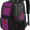 YOREPEK Travel Backpack, Extra Large 50L Laptop Backpacks for Men Women, Water Resistant College Backpack Airline Approved Business Work Bag with USB Charging Port Fits 17 Inch Computer, Purple 49 81iMq8N1BKL