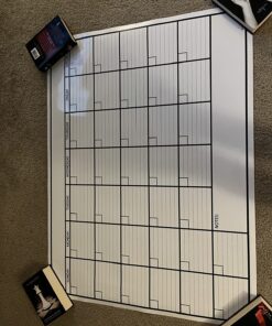 Large Dry Erase Calendar for Wall | Large Wall Calendar Dry Erase Monthly | 1M 17x26, 24x36, 36x48, & 3M 40x17 | Dry Erase Calendar Board for Wall | Whiteboard Calendar | Calendar Whiteboard | White Large (36" * 48") 39 81iNJ8a6MLL