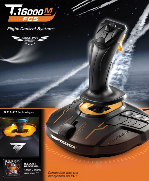 Thrustmaster T16000M FCS USB Flight Stick (Windows) Black Flight Stick T16000M FCS