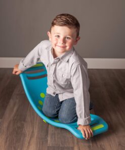 Fat Brain Toys Teeter Popper, Blue 12 81iPH8j1uqL