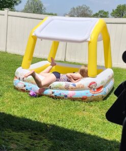 Intex Sun Shade Inflatable Pool, 62" X 62" X 48", for Ages 2+ Play Center Only 44 81iPKpHHSmL