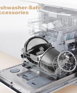 Electric Pressure Cooker: 6 Quart 9-in-1 Multi-Functional Built-in 11 Presets Programs Pressure Pot, Multi Cooker, Slow Cooker, Rice Cooker, Steamer, Sauté, Yogurt Maker, Warmer & Sterilizer 6 Quarts 32 81iPd3KDncL