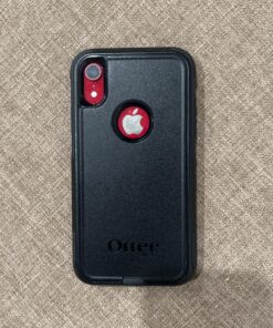 OtterBox iPhone XR Commuter Series Case - BLACK, Slim & Tough, Pocket-Friendly, with Port Protection Retail Packaging 32 81iQhnI8KoL