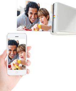 Zink Polaroid ZIP Wireless Mobile Photo Mini Printer (White) Compatible w/ iOS & Android, NFC & Bluetooth Devices 32 81iQimtGCiL