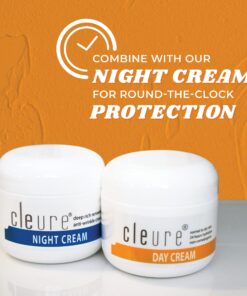 Cleure Anti-Aging Day Cream & Facial Moisturizer w/Pure Shea Butter for Sensitive Skin - Fragrance Free, Gluten, Salicylate and Paraben Free (2 oz, Pack of 1) 2 Ounce (Pack of 1) 13 81iR3OwIscL