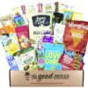 New 2023! Healthy NON-GMO and VEGAN Snacks Care Package (25 Ct): Delicious, wholesome, nutrient dense vegan snacks. Healthy Gift Basket Alternative, Snack Variety Pack, College Student Care Package 21 81iRXn3c tL