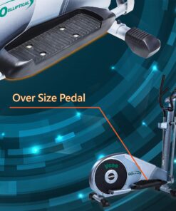 GOELLIPTICAL V-200 Standard Stride 17” Programmable Elliptical Machine Exercise Cross Trainer for Cardio Fitness Strength Conditioning Workout at Home or Gym 15 81iRn6NctOL