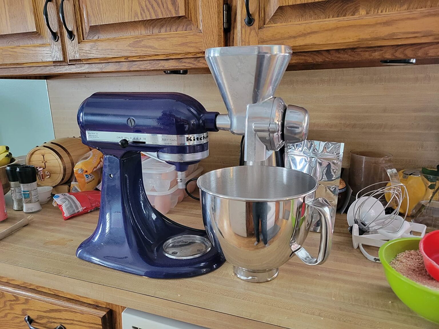 KitchenAid KGM All Metal Grain Mill Attachment Swiftsly