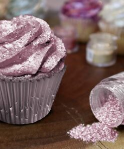 Bakell Pink Rose Tinker Dust®, 5 Gram | KOSHER Certified | 100% Edible Glitter | Cakes, Cupcakes, Cake Pops, Drinks, Glitter & Dusts (Pink Rose) 13 81iT7Sh5wnL