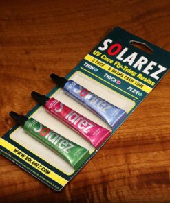 SOLAREZ UV Fly Tying Resin | Epoxy Hard Cure Starter Kit 5 Gram 12 81iUluInJnL