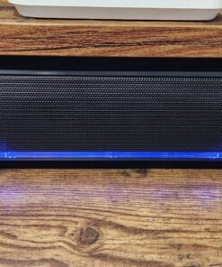 MARBOO Computer PC Bluetooth Soundbar Speakers Wireless USB Powered Laptop Desktop Monitor Speakers for PC Smartphone Ipad Tablet-Lighting Control-Switch Power On/Off USB+Black 20 81iXPP7botL