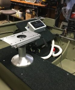 Wise 8WP21-374 Boat Seat Pedestal, Adjustable Height from 12" to 18", with Seat Slide Seat Mount, Adjustable Travel 5" - Fore & AFT 49 81iXeMLVLL