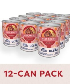 Natural Balance Ultra Premium Wet Dog Food, Beef Formula with Potatoes, Carrots & Brown Rice, 13 Ounce Can (Pack of 12) 23 81iXw56AC0L 5